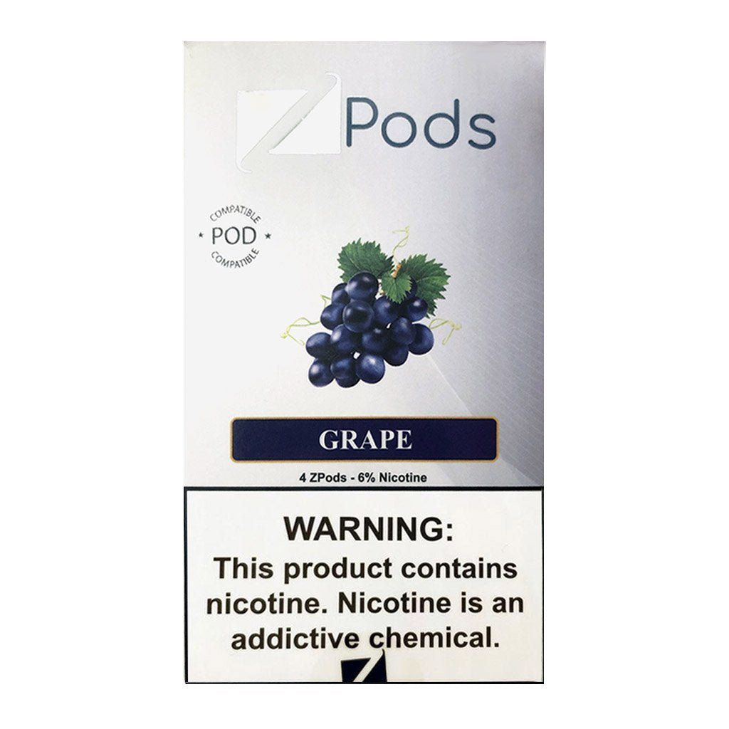 4 STK: ZIIP Pod Grape - Evaeske