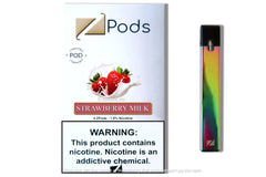 4 STK: ZIIP Pod Strawberry Milk - Evaeske