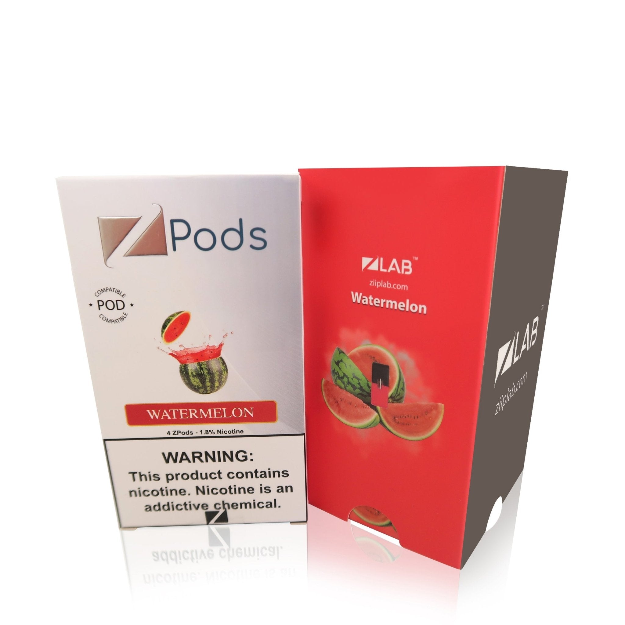 4 STK: ZIIP Pod Watermelon - Evaeske