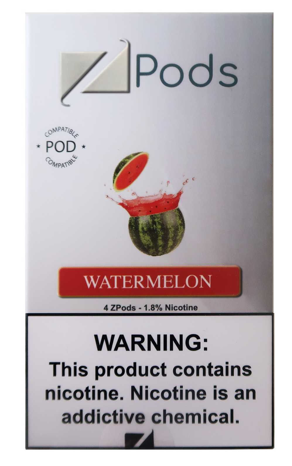 4 STK: ZIIP Pod Watermelon - Evaeske