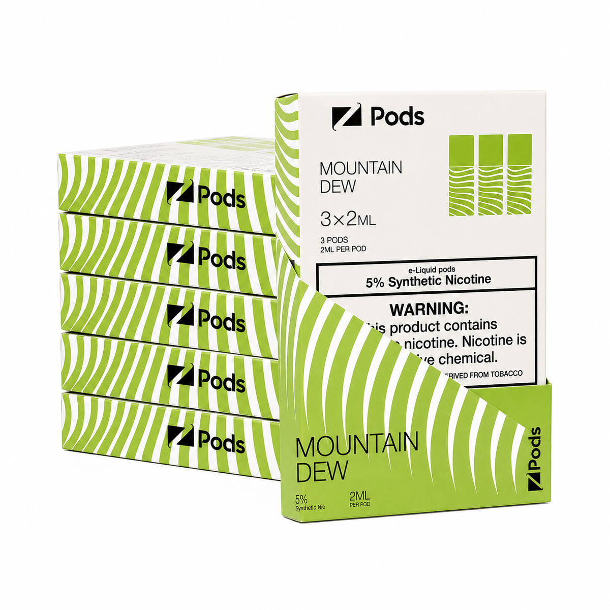 ZPODS Premium Mountain Dew Norge