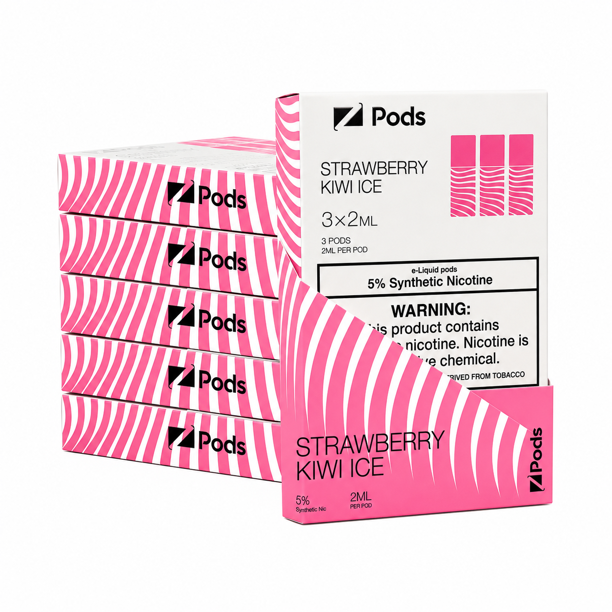 ZPODS Premium Strawberry Kiwi Ice Norge
