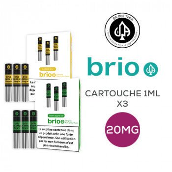 Brio Pods 1ml 20mg (3 - pakning) - Evaeske