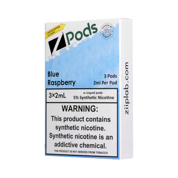 ZPODS Premium Blue Raspberry